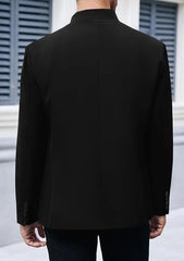 Men’s Lightweight Stand-Collar Casual Blazer