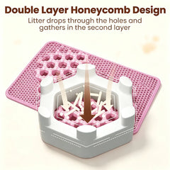 Double Layer Non-Slip Litter Mat