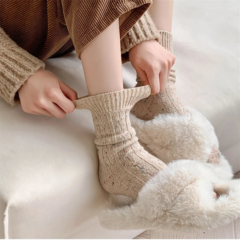 Japanese Wool Casual Socks