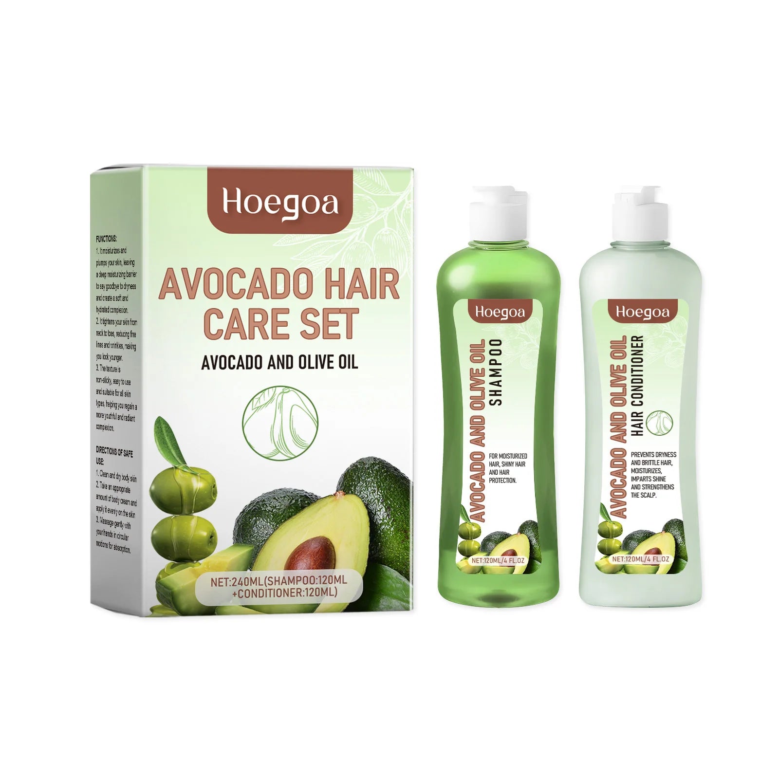 Hair Growth Repair Shampoo Conditioner Set