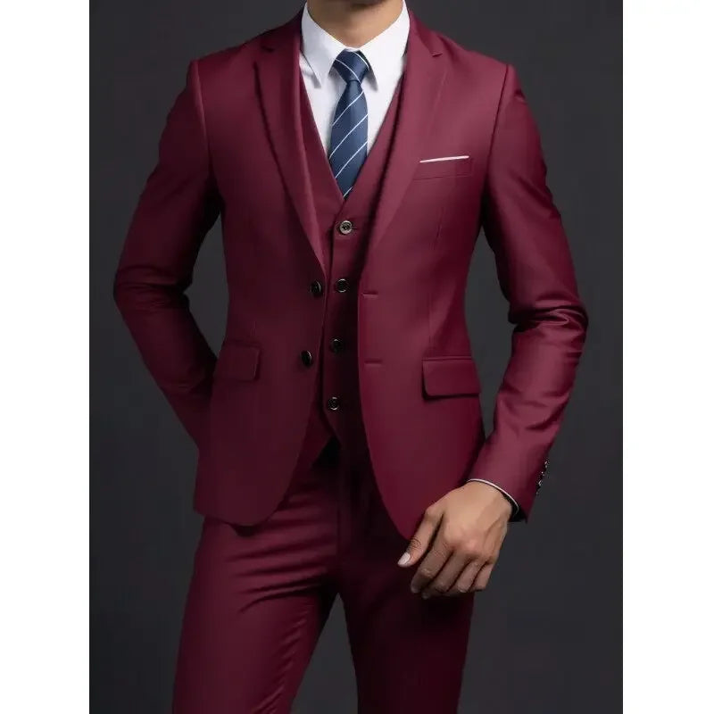 British Style Three Piece Suit