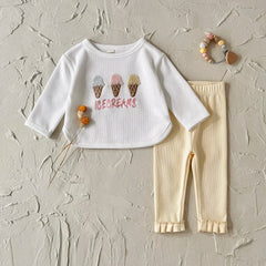 Sweet Patchwork Baby Girl Set
