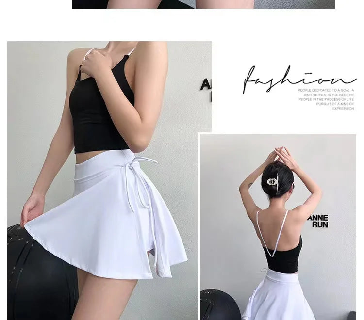 Quick Dry Tennis Yoga Skirt