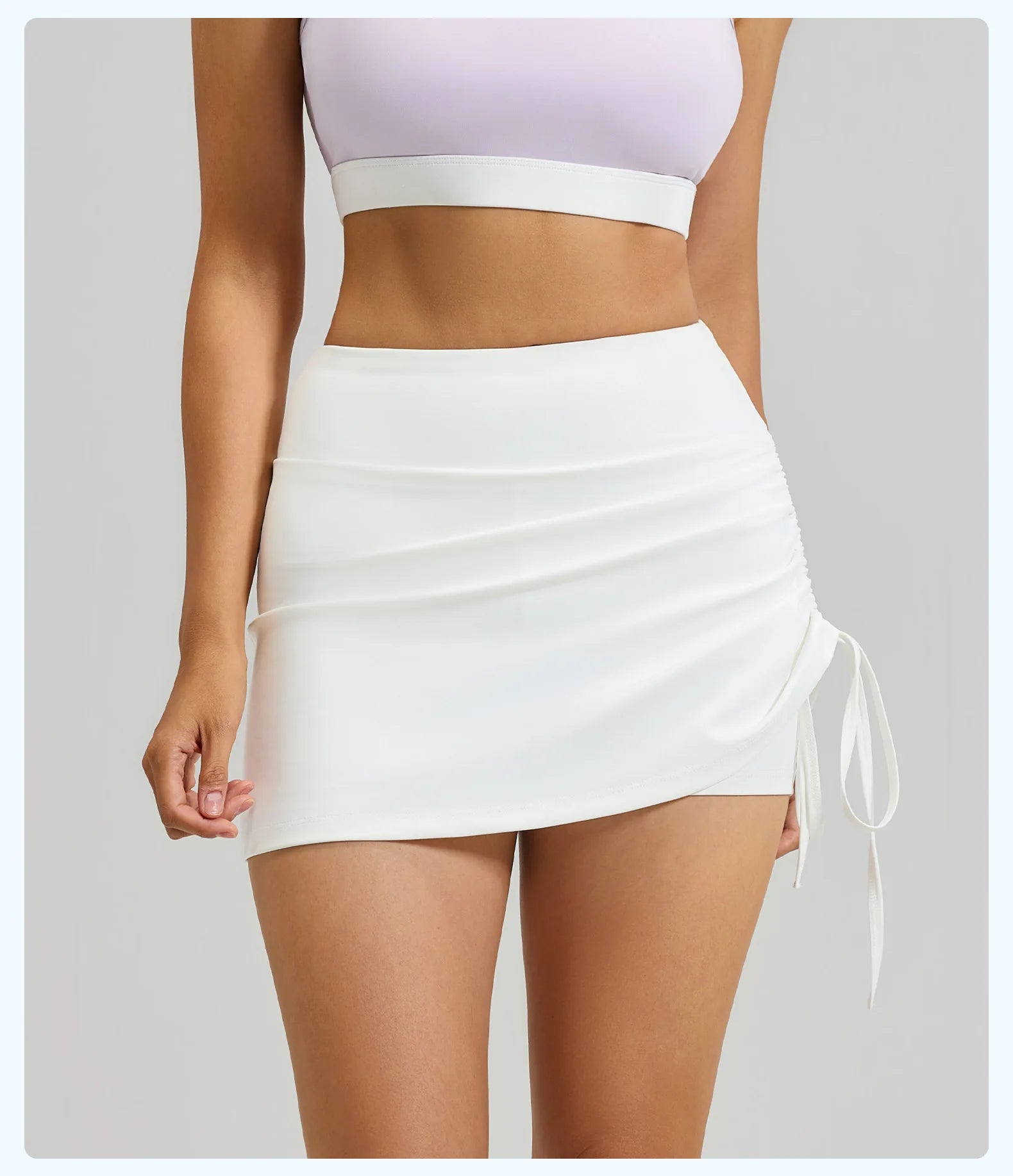 High Elastic Sports Skirt Shorts