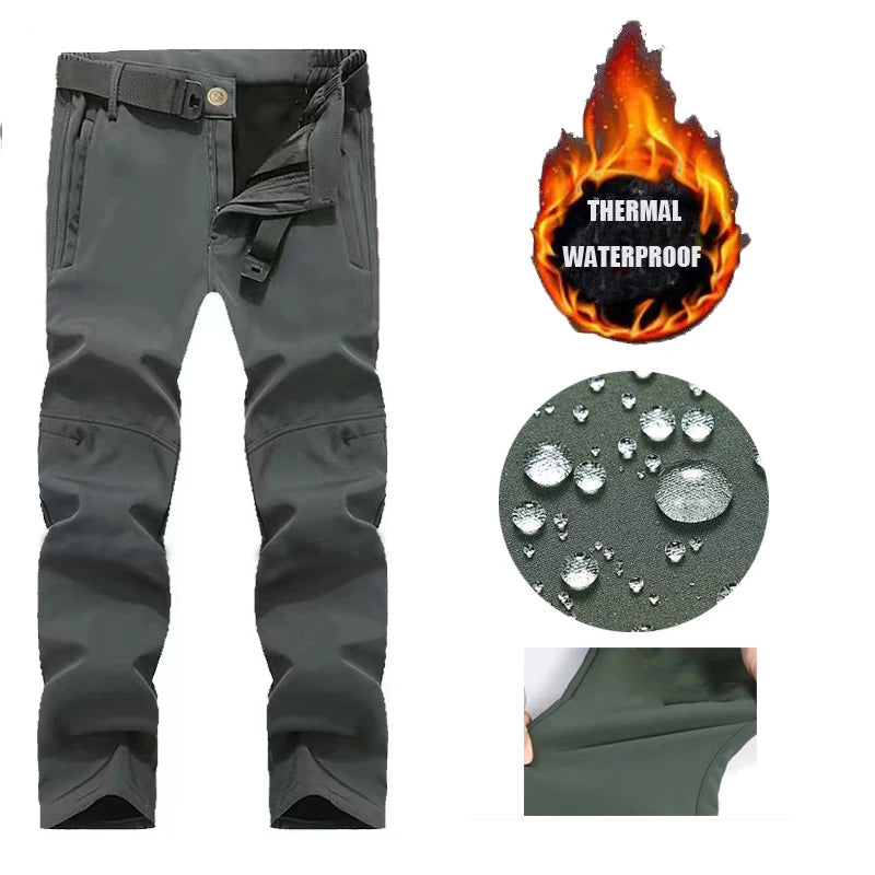City Fleece Cargo Hiking Pants
