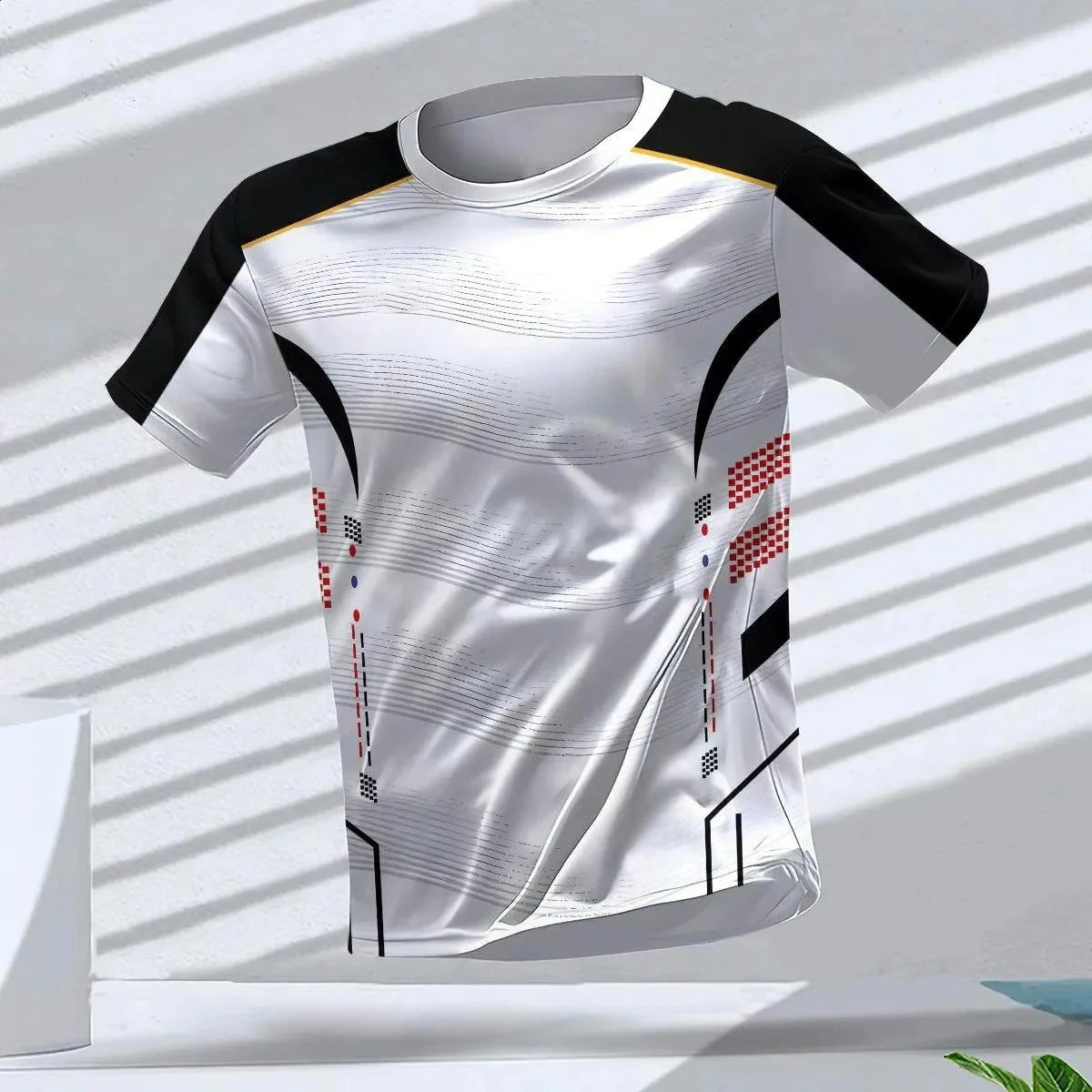 Men's T-shirts Sport Running T-shirt Men Quick-drying Breathable Short Sleeve Round Neck Gym Top Outdoor Workout Men Clothing
