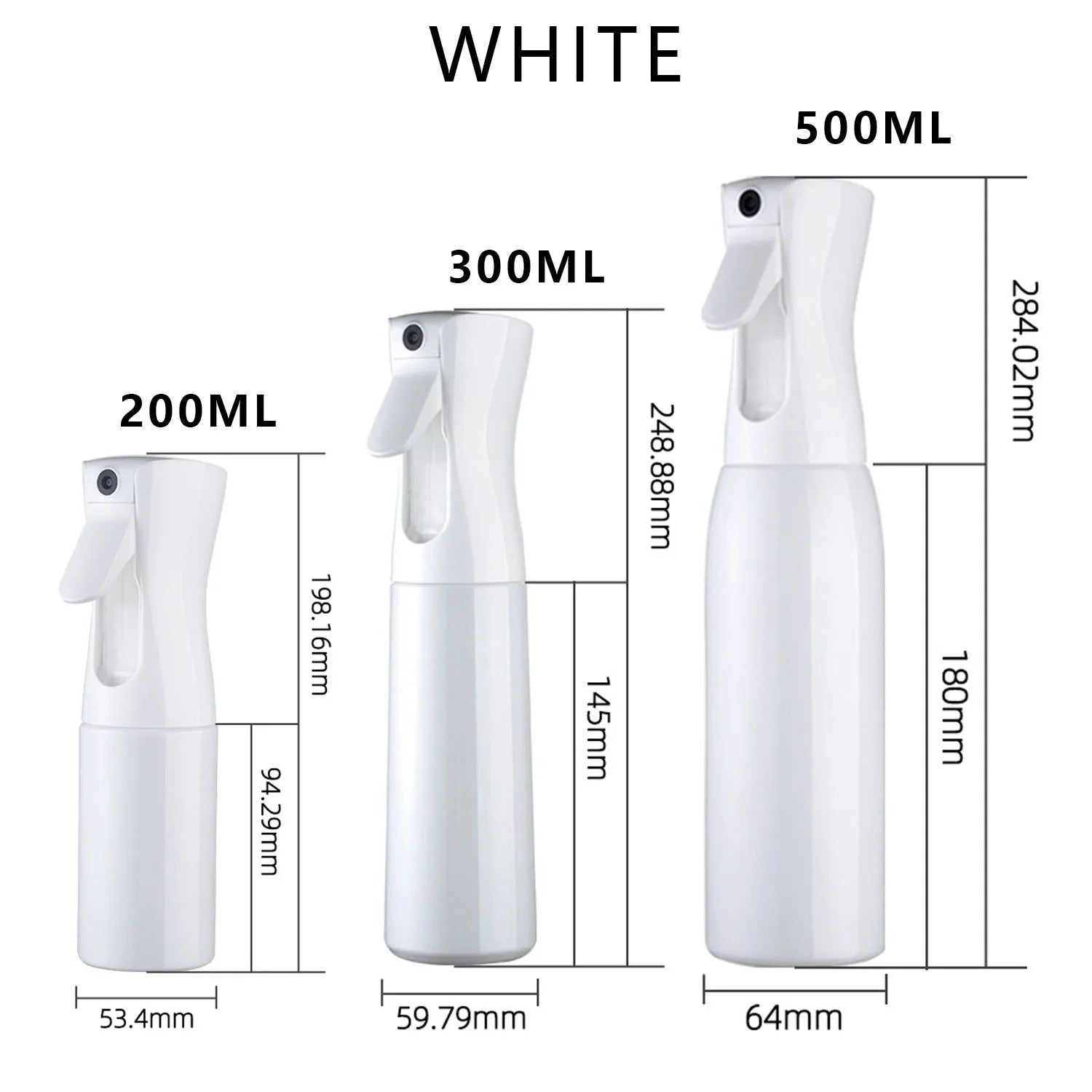 Spray Bottle Mist for Hair Styling,continuous spray bottle,Taming Hair in Morning, Cleaning, Plants, Pets, Misting & Skin Care