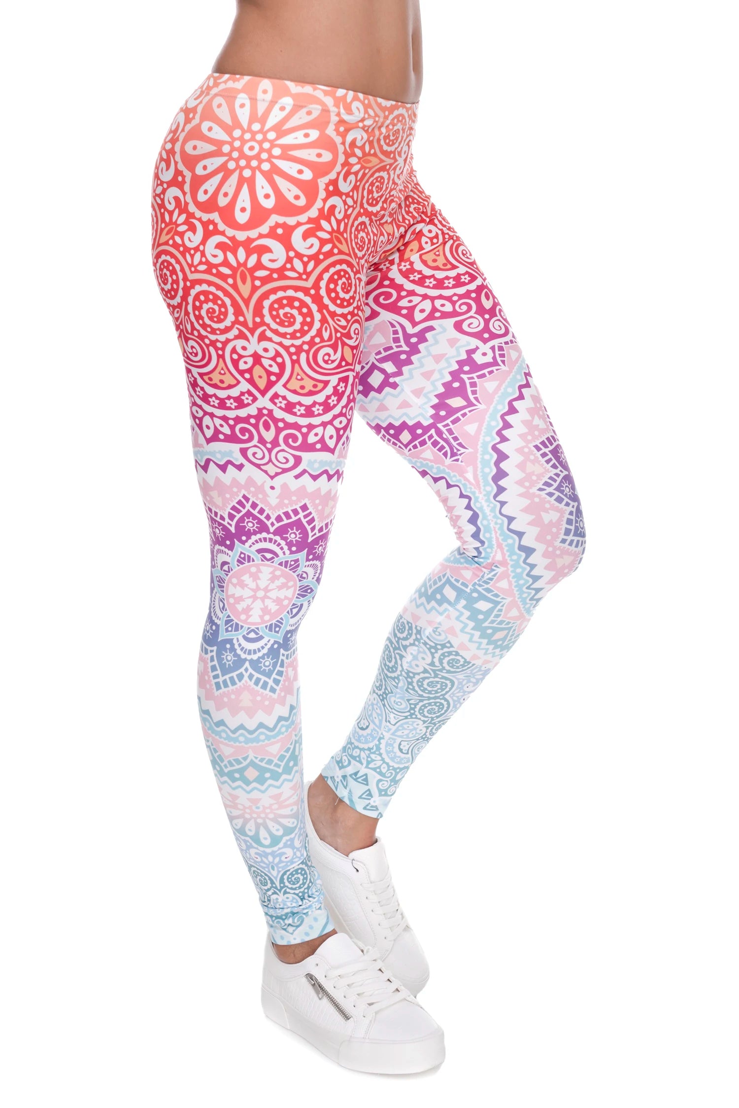 Leggings for Women - Soft Athletic Tummy Control Yoga Pants for Cycling Dance Tights