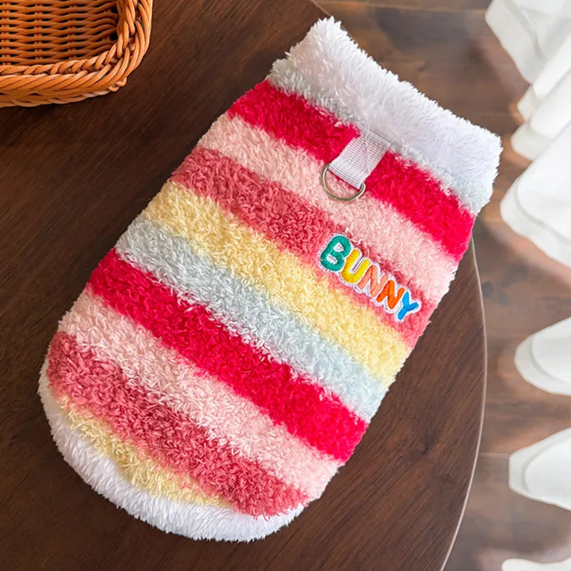 Pet Dog Clothes Soft Warm Fleece Dogs Jumpsuits Pet Clothing for Small Dogs Puppy Cats Clothes Chihuahua Yorkshire Costume Coat