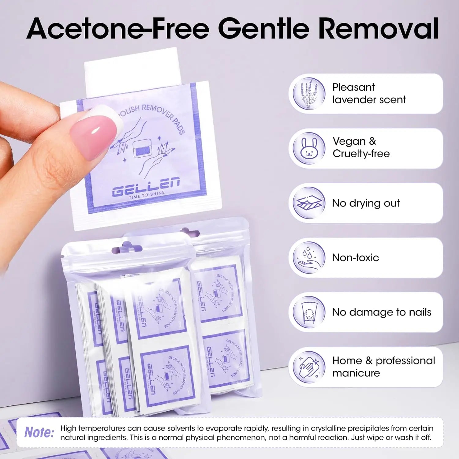 Nail Glue Remover 40ML for Press on Nails False Tips Non Acetone Gentle Nail Care Remover Supplies Solution Manicure Supply