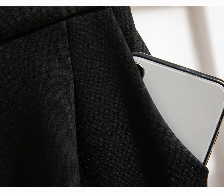 High Waist Woolen Harem Pants