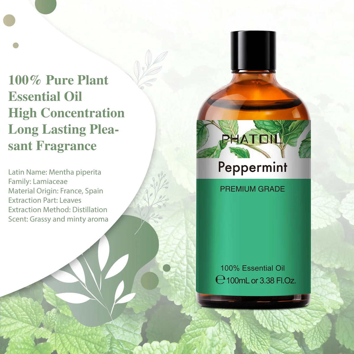Pure Botanical Aromatherapy Essential Oil