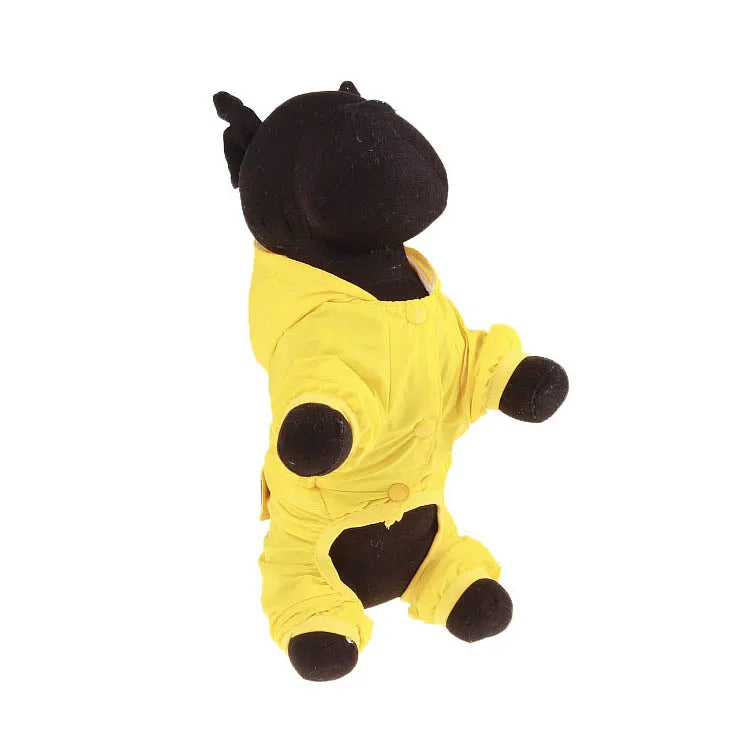 Overalls Style Puppy Rain Coat