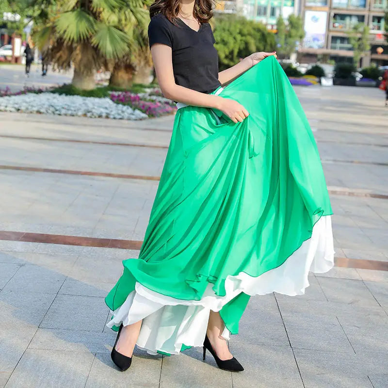 Fashion Chiffon Skirts Premium Edition
