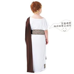 Roman Toga Kids Costume Set