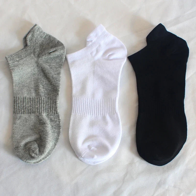Breathable Cotton Low Tube Socks