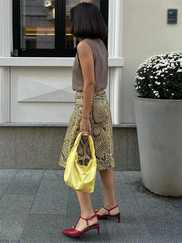 Snakeskin Printed Fashion Premium Edition