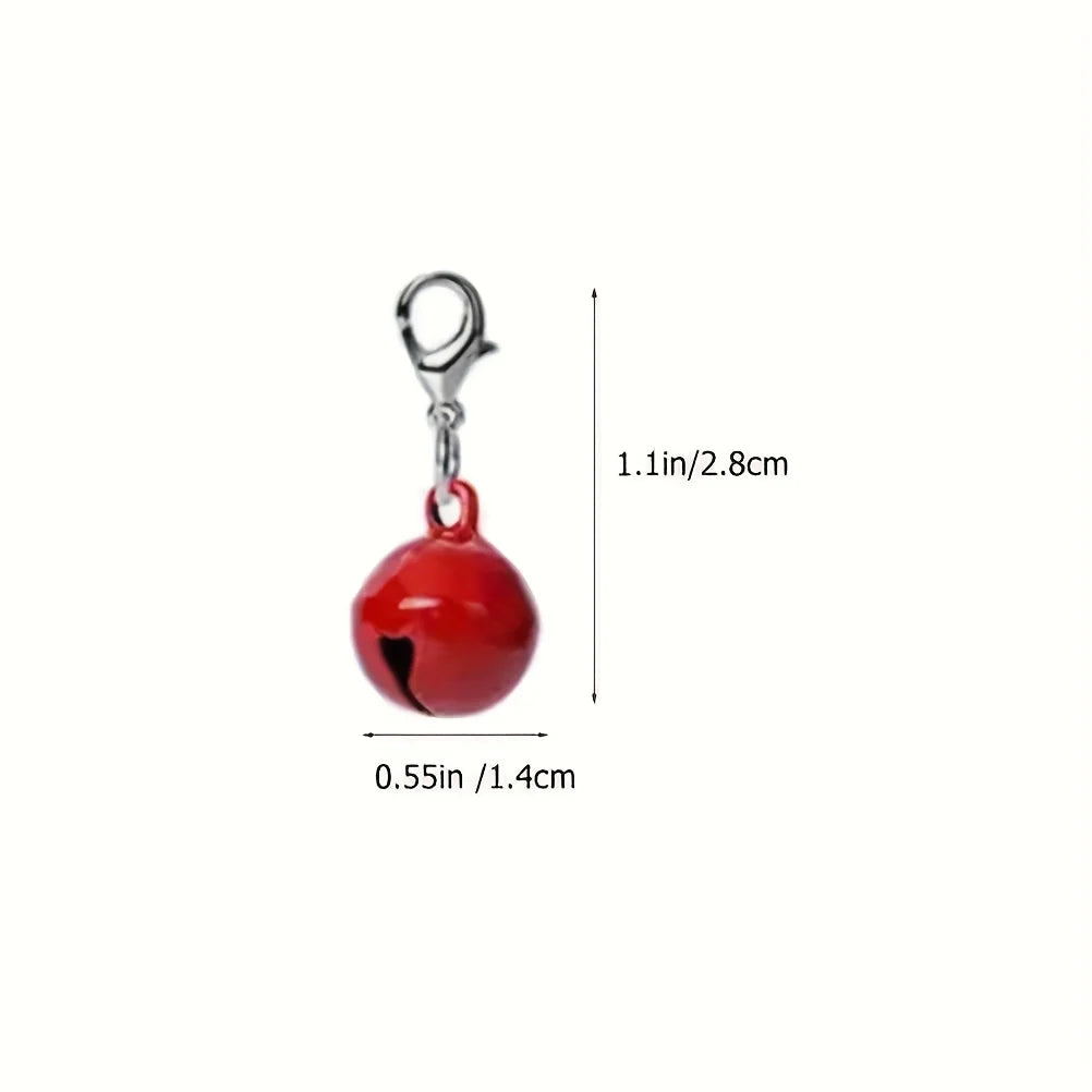 10 Pet Collar Bells, Suitable for Both Cats and Dogs, Multifunctional Accessories with Safety Buckle, Stylish and Safe Pet Accessories, Fashionable Cat Accessories, a Must-Have for Pets