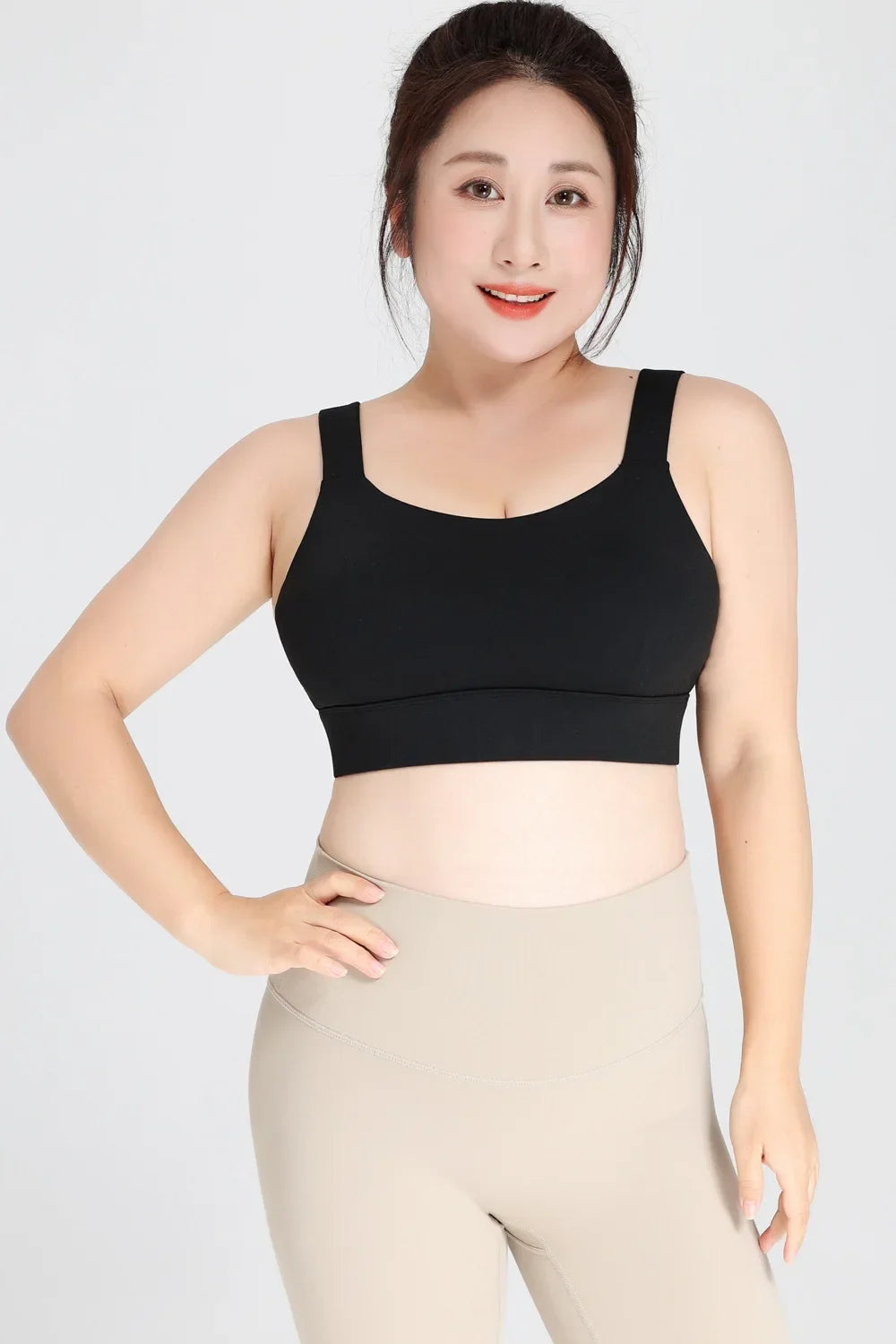 S-5XL High Impact Sports Bras for Women Push Up Sports Bra Racerback Sports Workout Bra Running Plus Size Bra