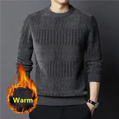Thick Knit Winter Crew Sweater