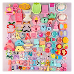 Pet Collars Accessories Random 15 PC Necklace Bowl Bone Hat Fit for Pets Shop Cat and Dog Deer Husky Kitten Puppy