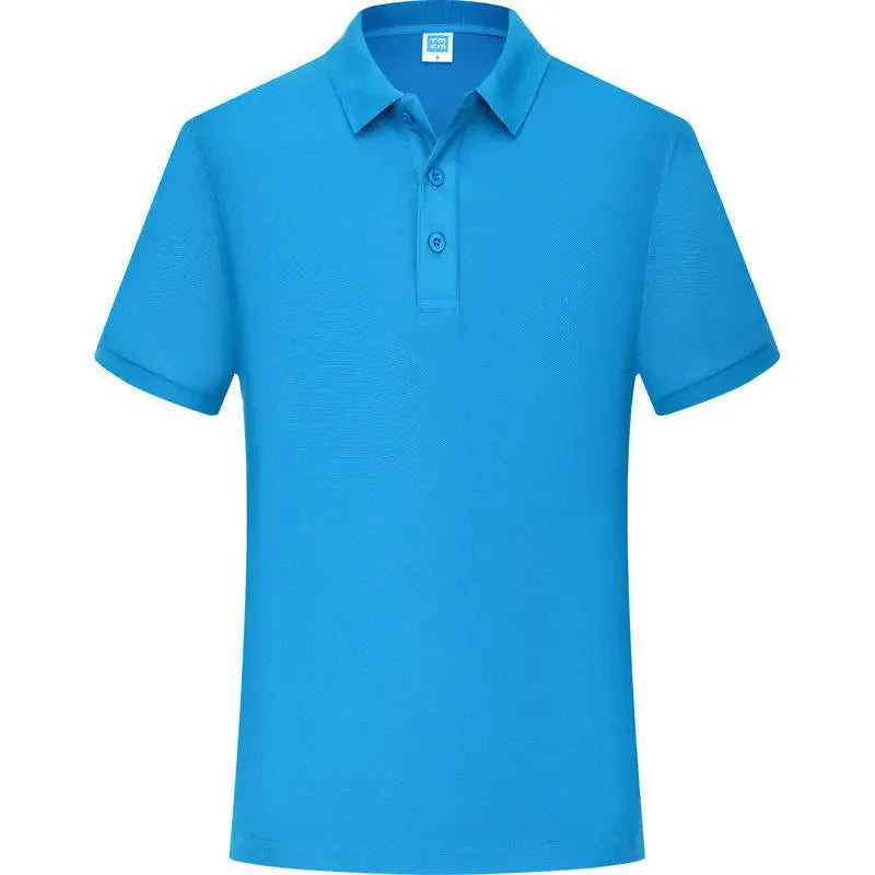 Minimal Button Polo Tee Women