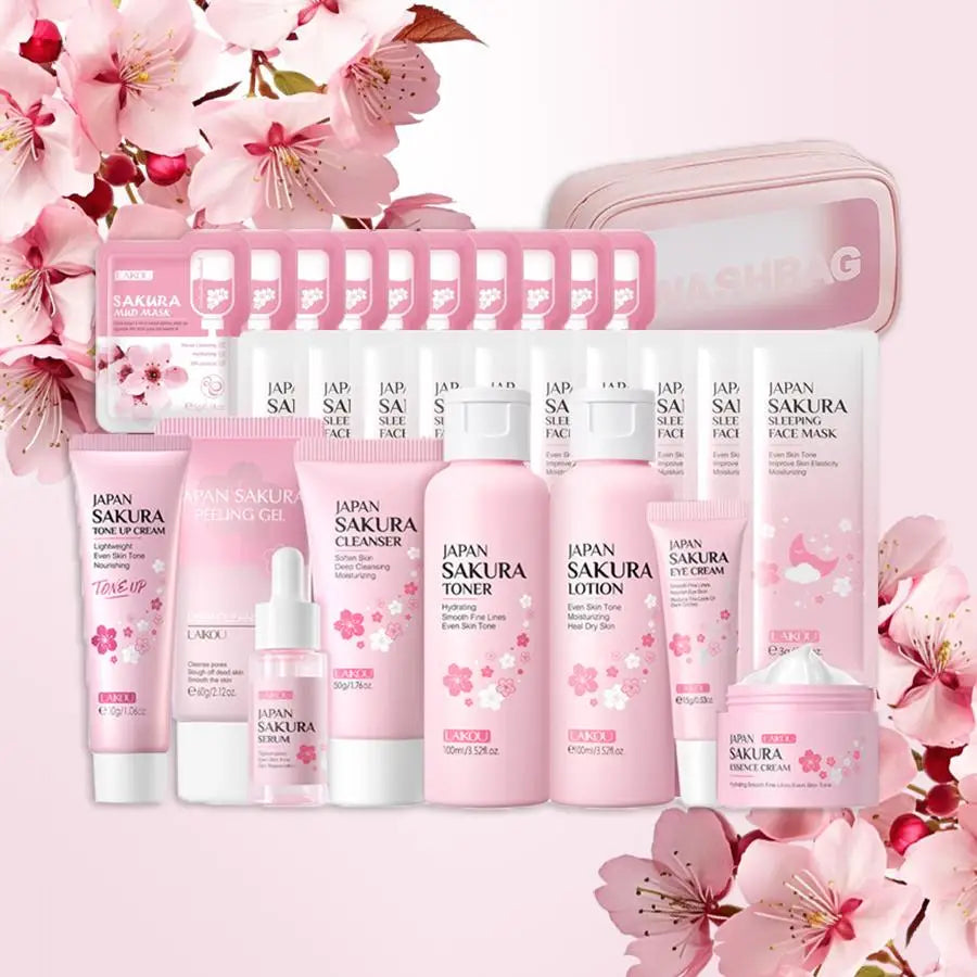 Sakura Complete Skincare Collection Set