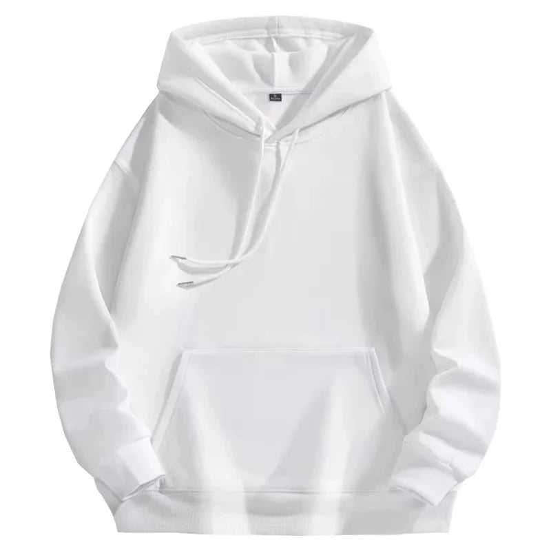 Soft and skin friendly hoodie men's solid color autumn and winter hot selling simple and comfortable sports shirt
