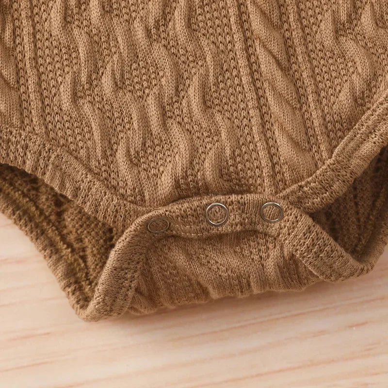 Knitted Baby Autumn Outfit Set