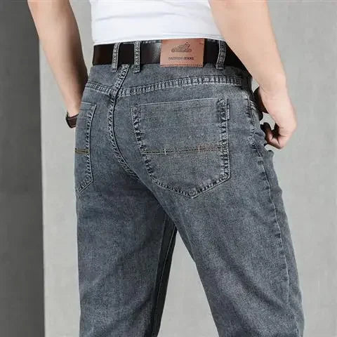 Vintage Loose Straight Work Jeans