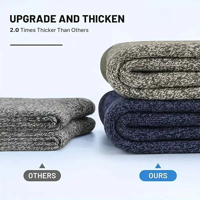 Thick Merino Thermal Snow Socks