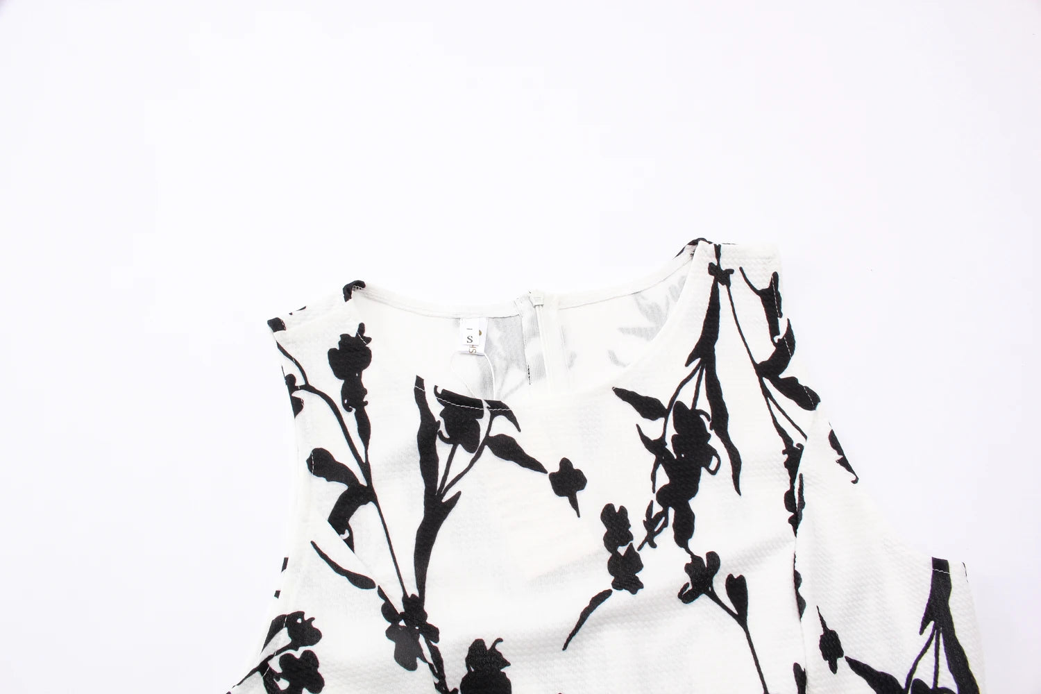 Women Dress Vintage Robe Audrey Hepburn Rockabilly Retro Sleeveless Print Party dresses Summer Vestidos