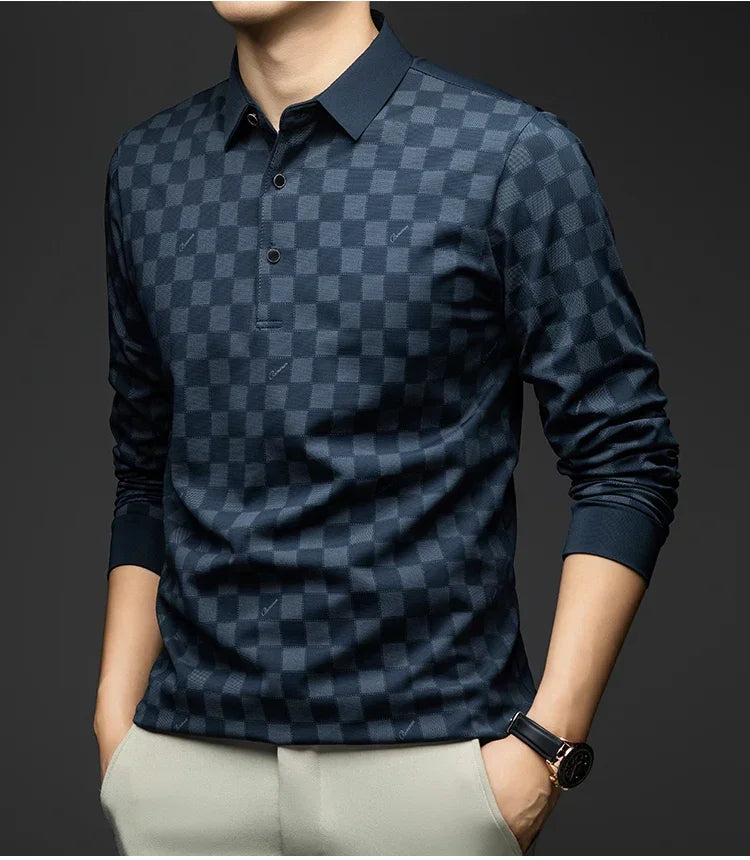 Autumn Plaid Polo Essential