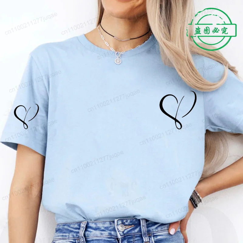 Red Heart Graphic Casual Tee
