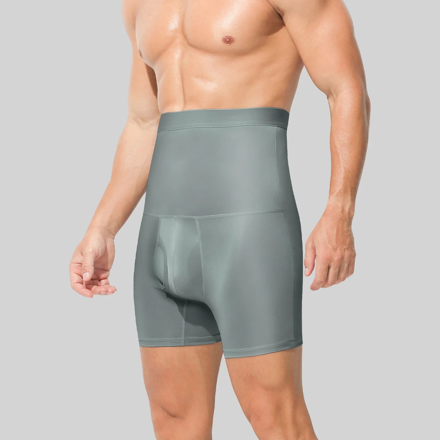 High Waist Sports Boxer Shorts
