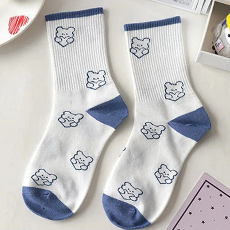 Striped Plaid Sport Socks
