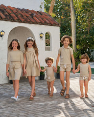 Ribbed Summer Kids Casual Set