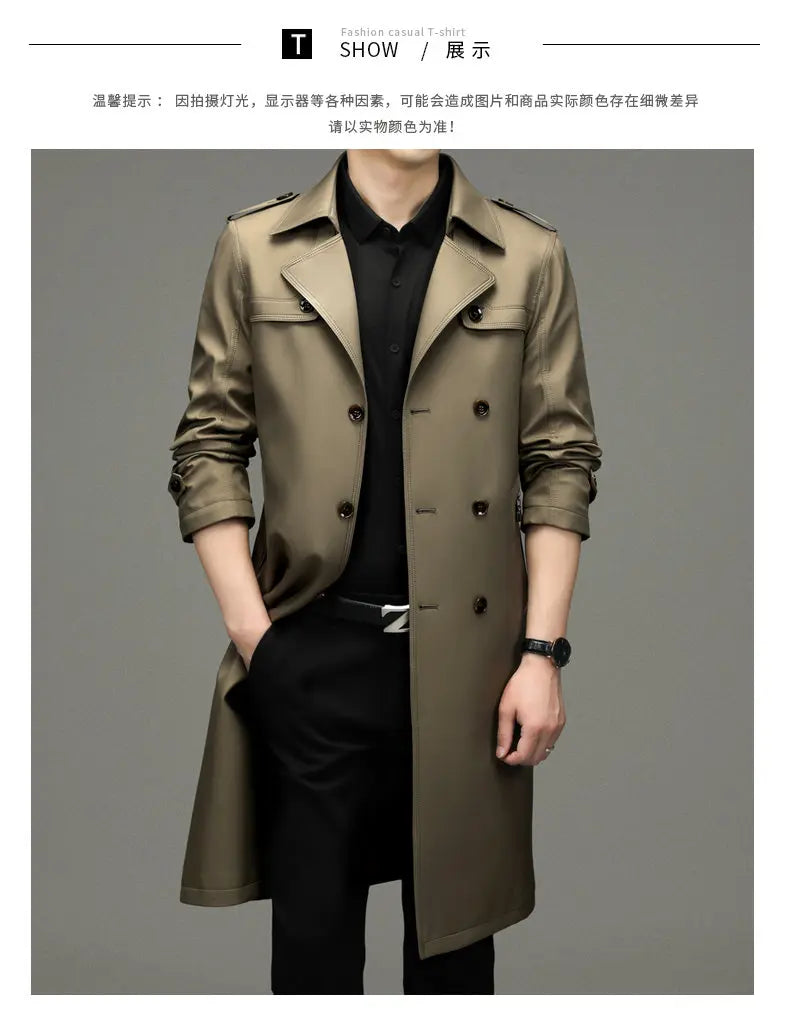 Smart Casual Double Breasted Trench