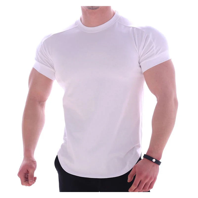 Men's Running T-Shirts Quick Dry Compression Sport T-Shirts Fitness Gym Jogging Shirts, Soccer Shirts Men's Jersey Sportswear