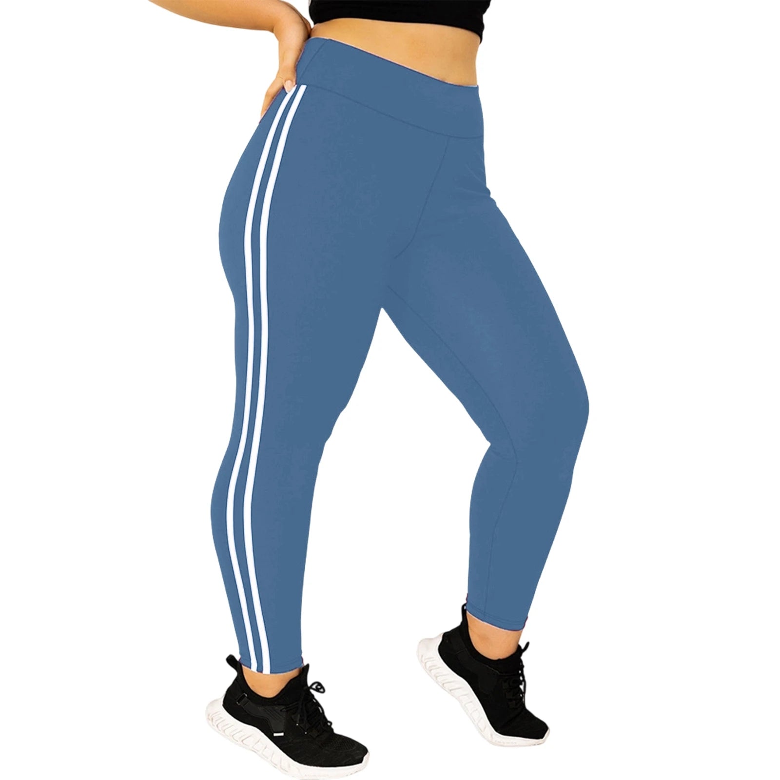 Women's Leggings Plus Size Sexy Solid Color Butt LiftingThermal High Waisted Slimming Shapewear Leggings Workout Pants Leggings