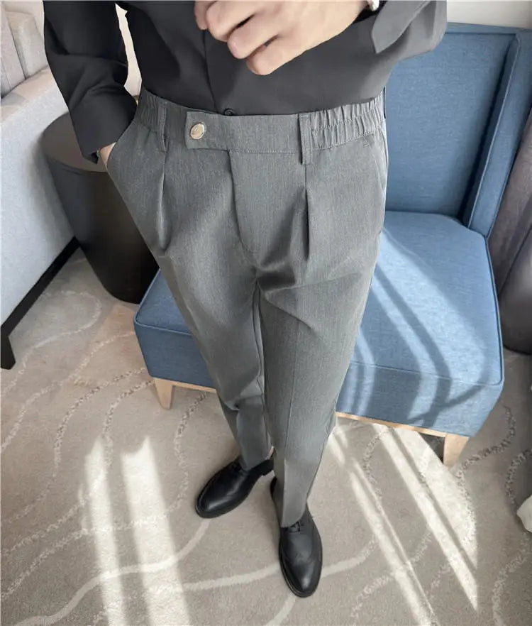 British Slim Fit Business Trousers