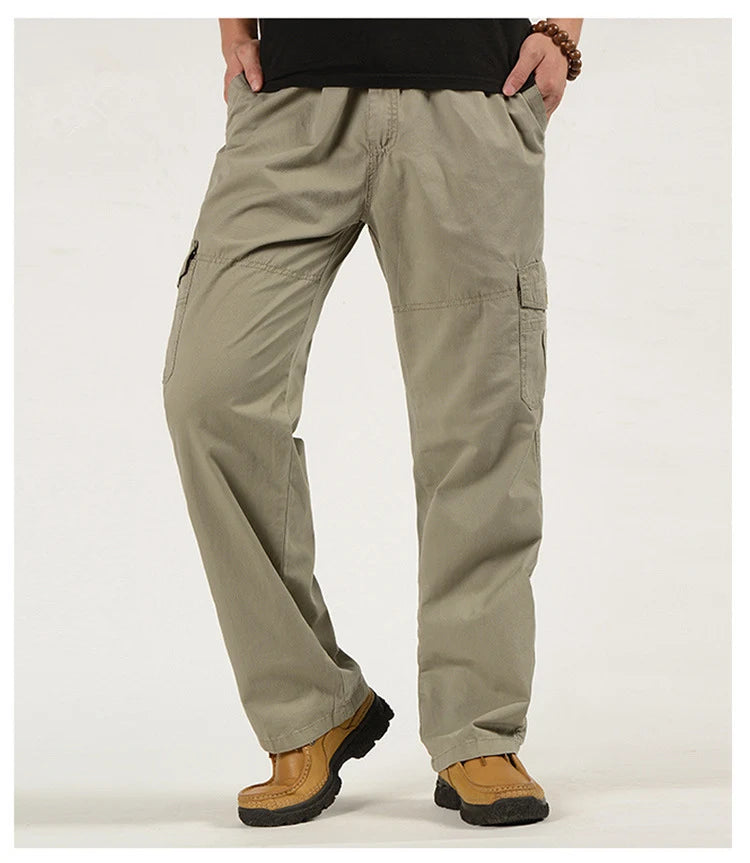 Multi Pocket Casual Cotton Overalls