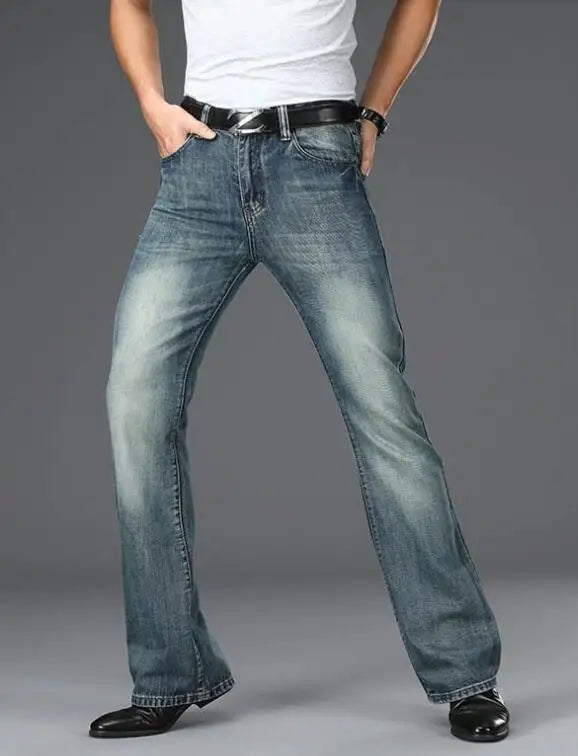 Flared Jeans Loose Men Jeans