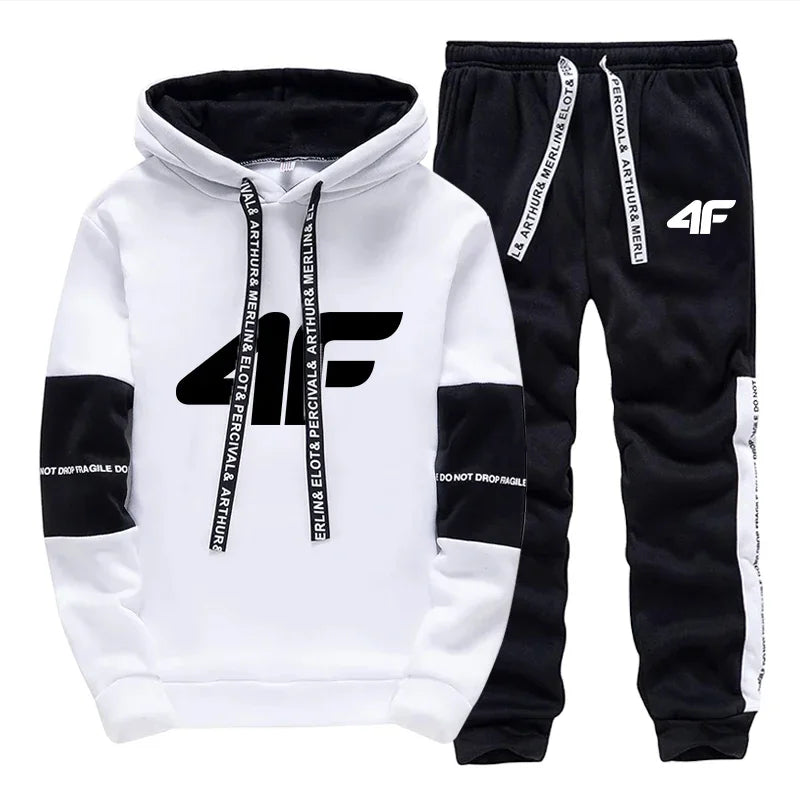 Loose Fit Casual Tracksuit Set