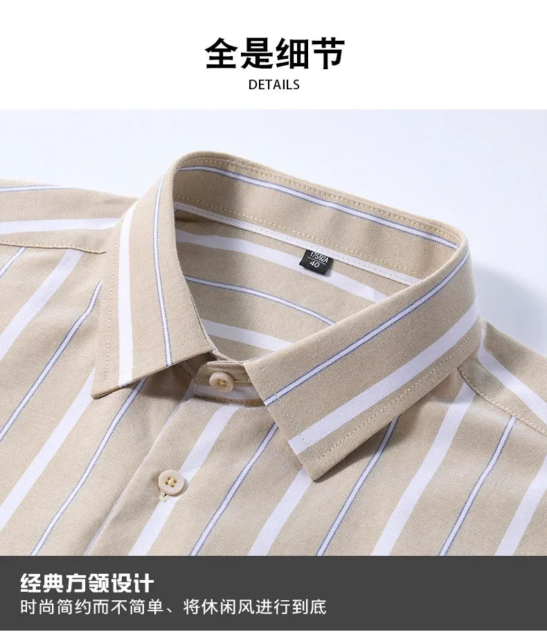 Oversized Cotton Oxford Business Shirt
