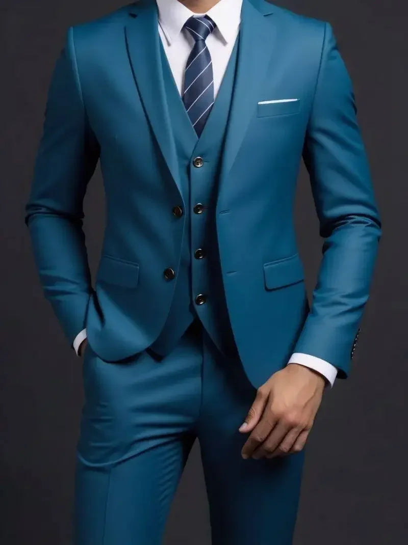 British Style Three Piece Suit