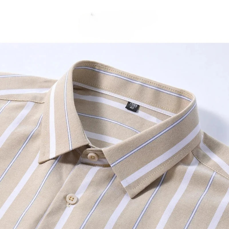 Oversized Cotton Oxford Business Shirt