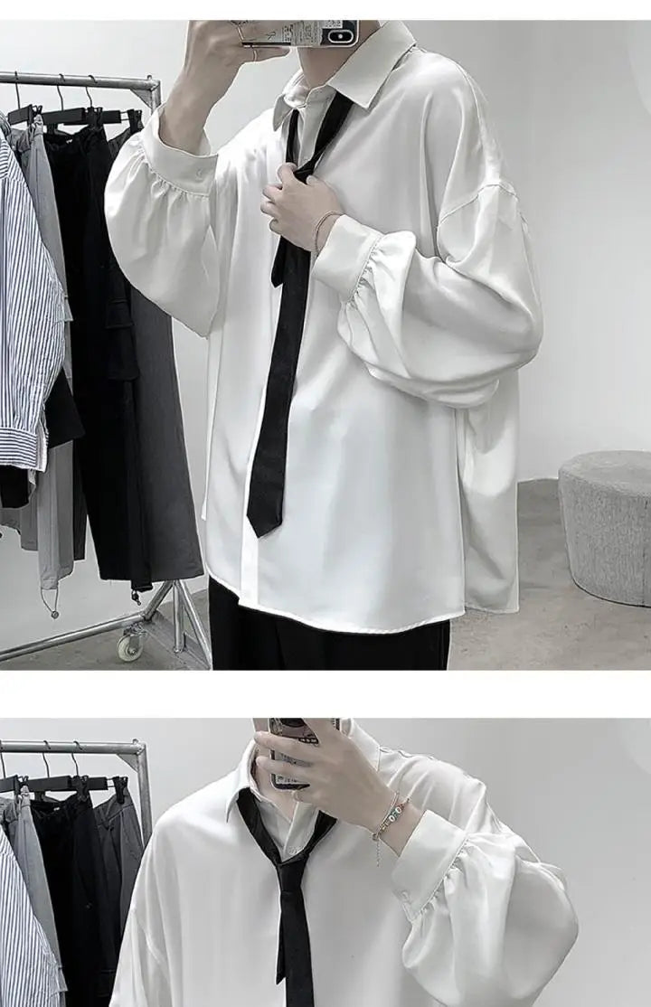 Loose Office Button Shirt Women