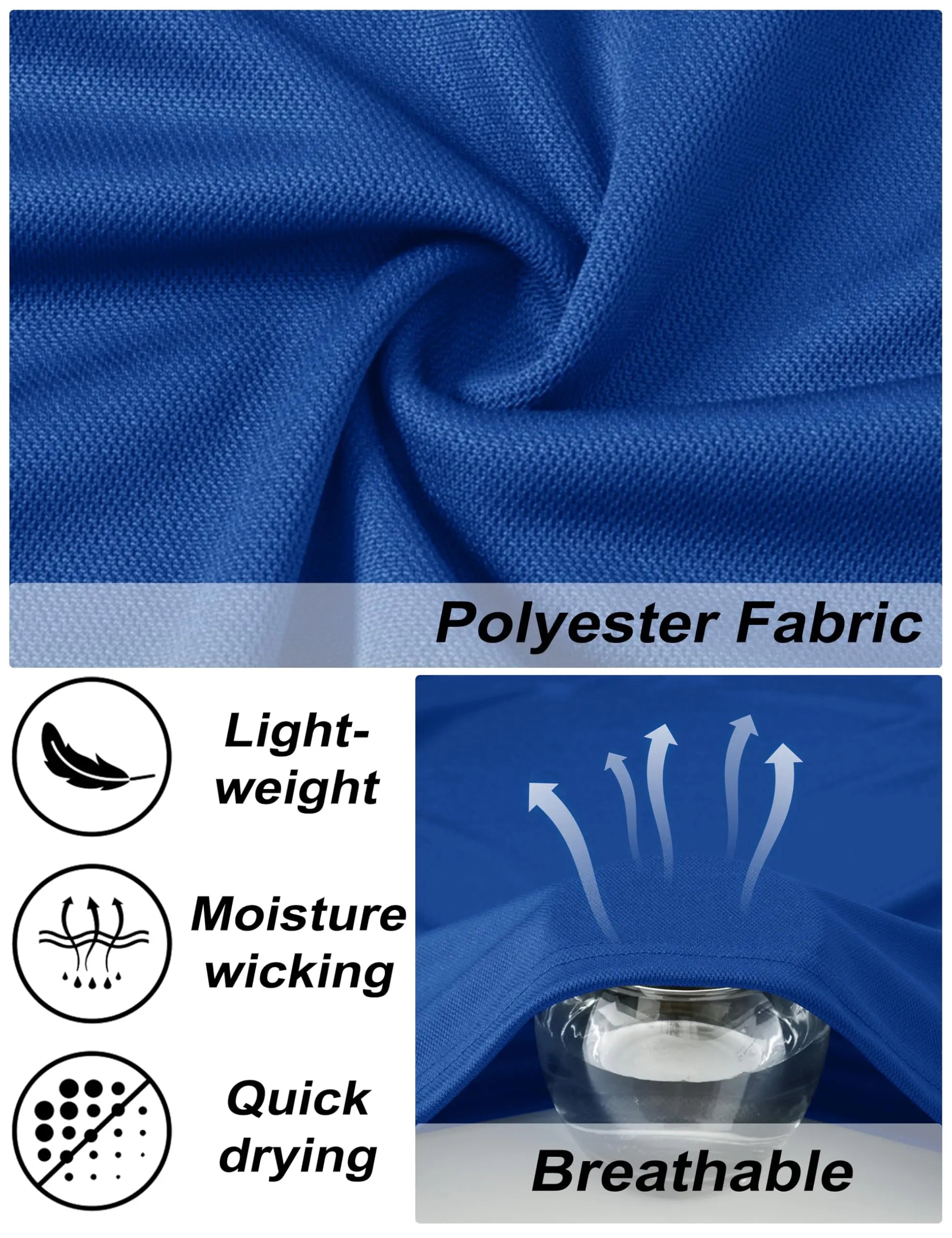 Quick Dry Lightweight Golf Polo