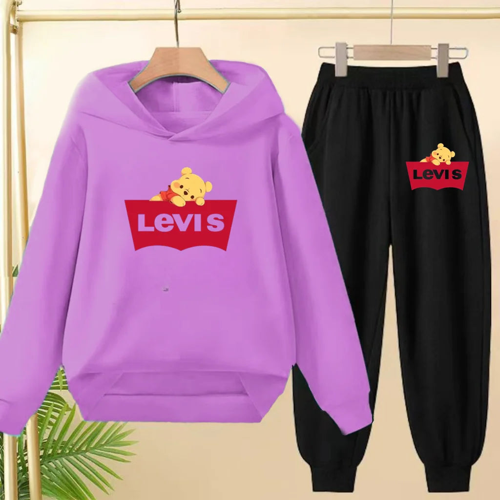 Kids Hooded Sportswear Set